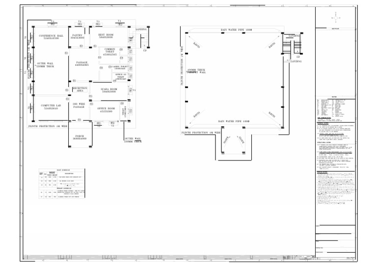 Architectural Drawing Specifications | PDF | Building Engineering
