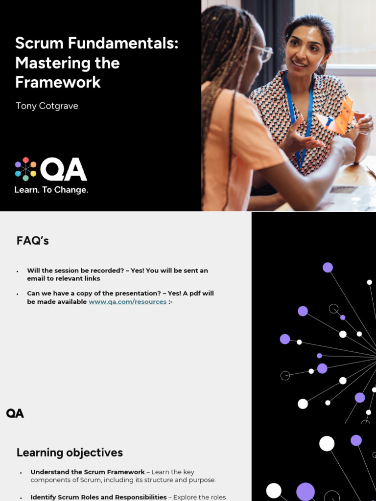 Scrum Fundamentals Mastering The Framework | PDF | Scrum (Software ...