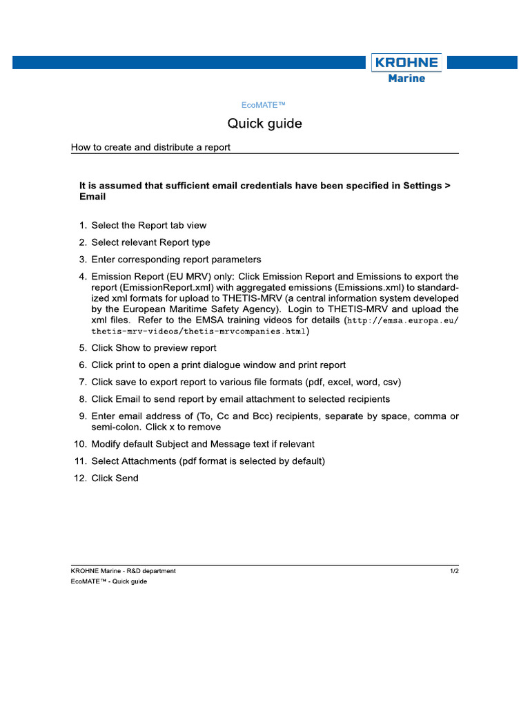 Create A Report | PDF