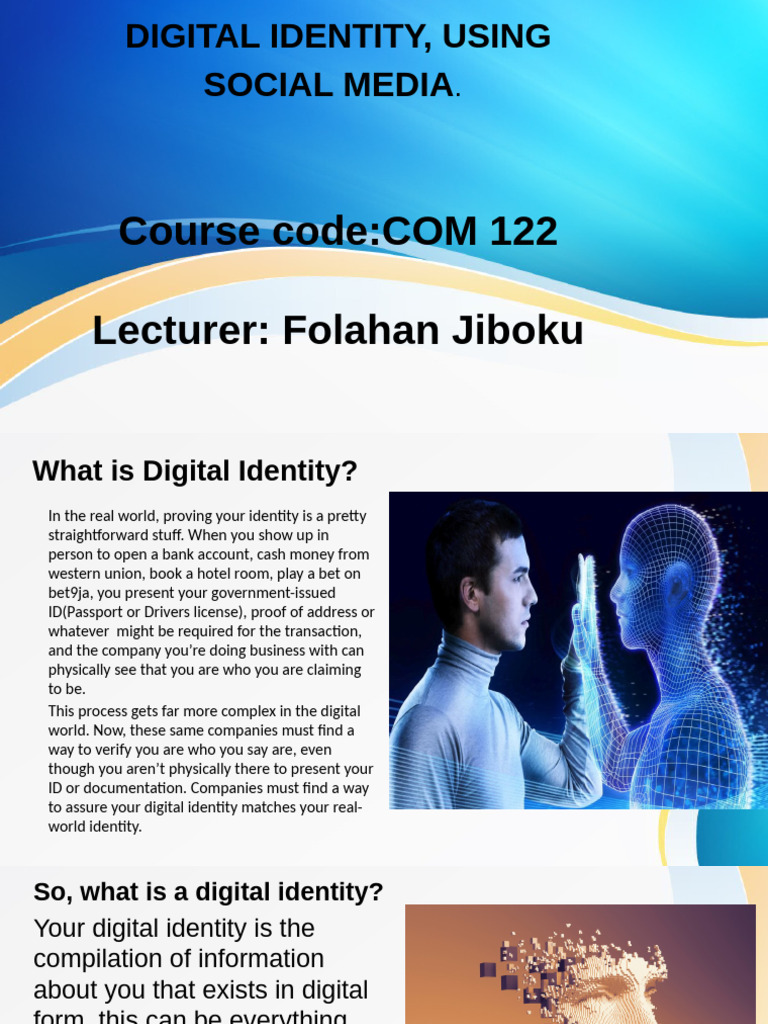 Understanding Digital Identity & Social Media | PDF | Cyberbullying | Blog