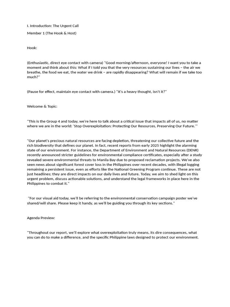 Protecting Resources: RA 10654 Awareness | PDF | Sustainability ...