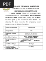Attendance Abstract for Contract Section | PDF