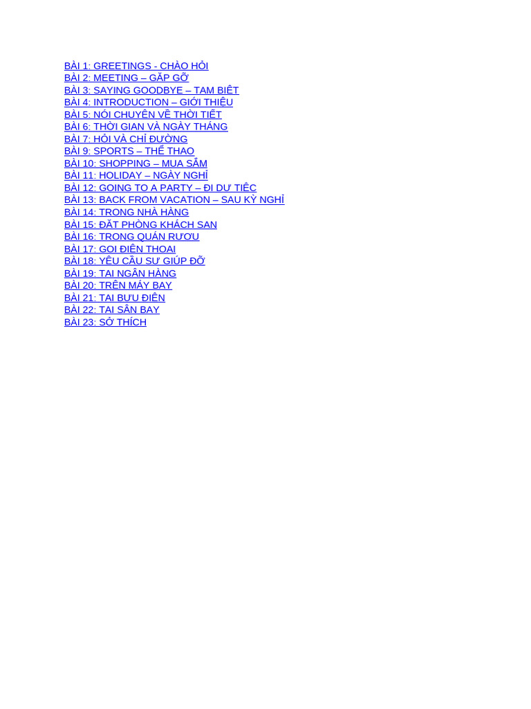 52 Topics in Life | PDF
