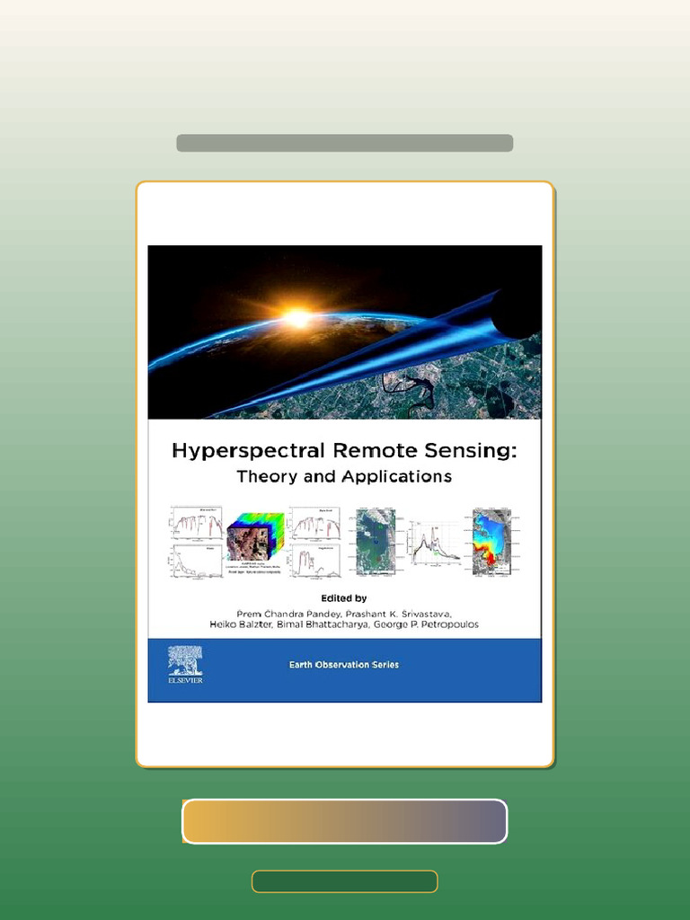 Hyperspectral Remote Sensing Theory and Applicatios 1st Edition HQ File ...