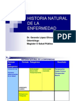 Clase 2 Enfermeria Historia Natural de La Enfermedad