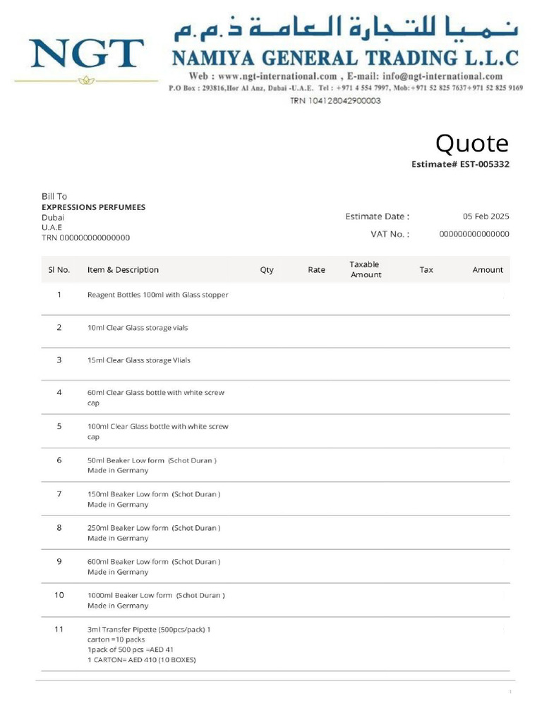 Quote 005332 Expressions | PDF