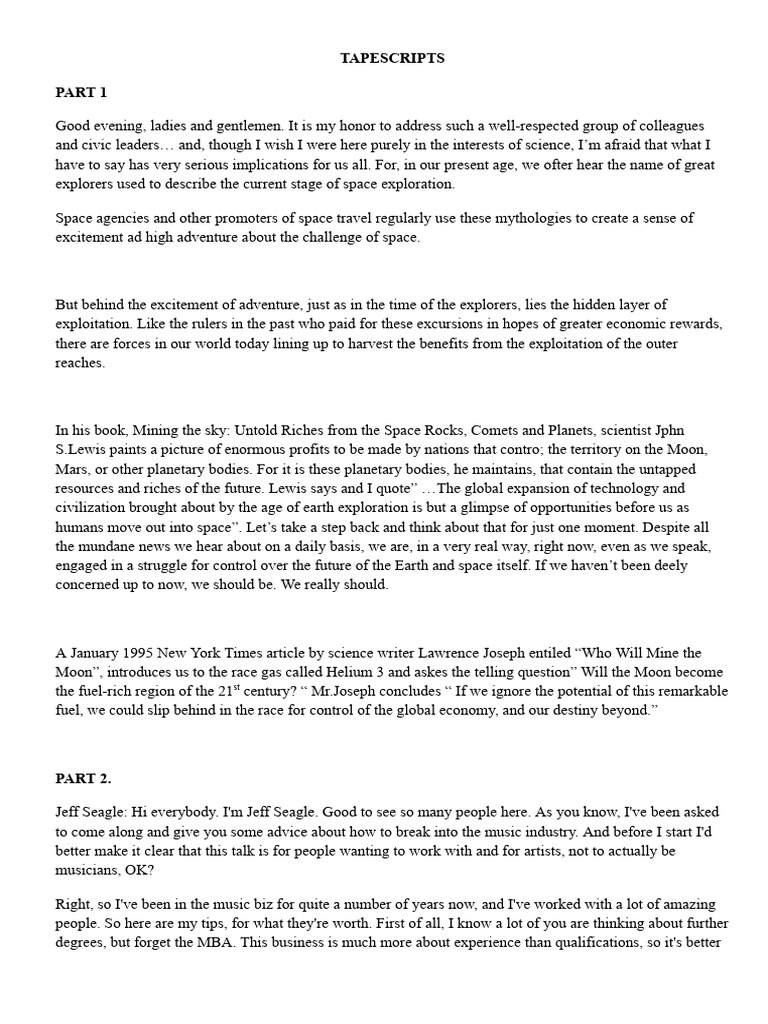Space Exploration and Career Insights | PDF | Memory | Sleep