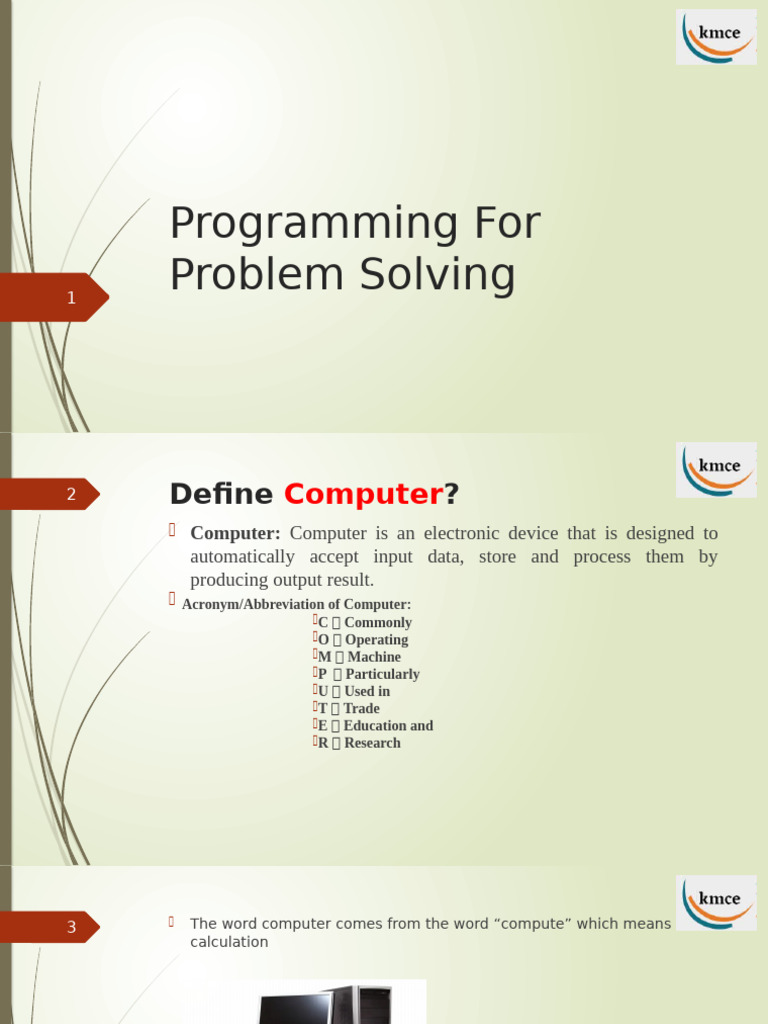 Computer Basics and Programming Concepts | PDF | Integer (Computer ...
