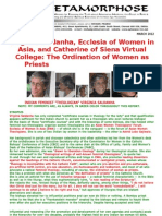 Download Virginia Saldanha-ecclesia of Women in Asia and Catherine of Siena Virtual College-feminist Theology and the Ordination of Women Priests by Francis Lobo SN89143868 doc pdf