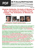 Virginia Saldanha-Ecclesia of Women in Asia and Catherine of Siena ...