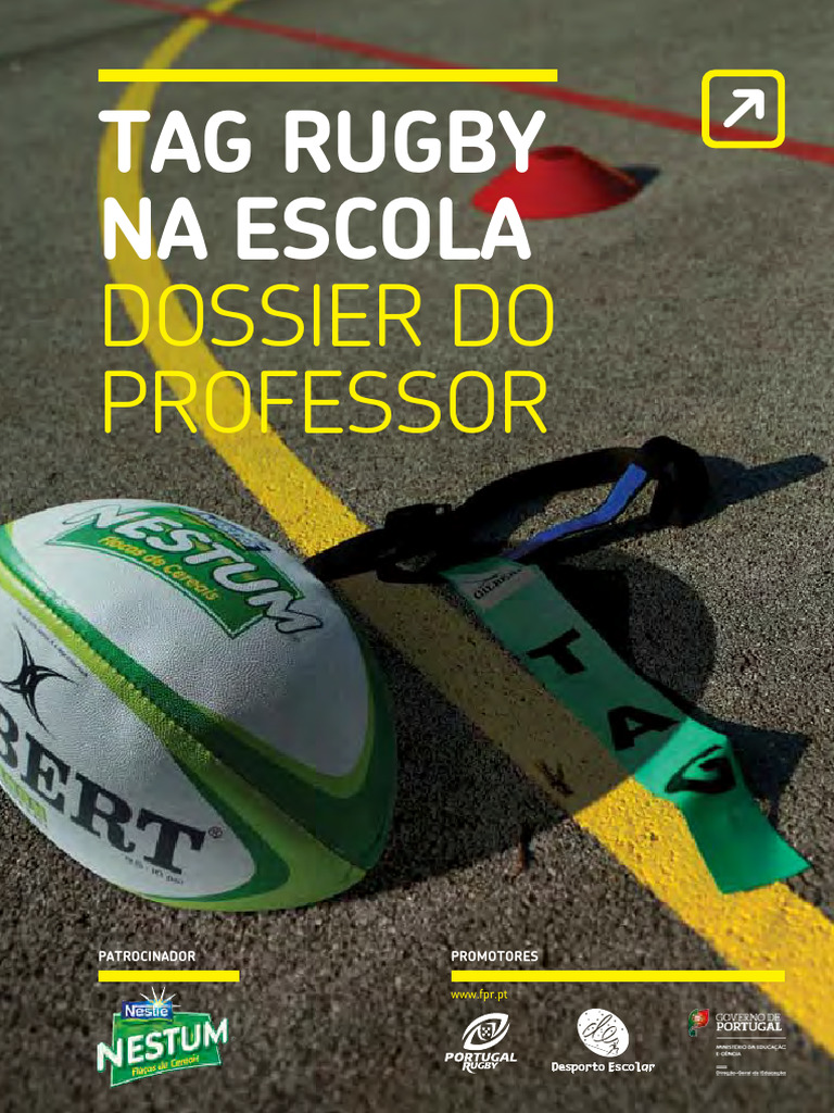 Introdução ao Tag Rugby nas Escolas | PDF | Rugby | Atacante (futebol)