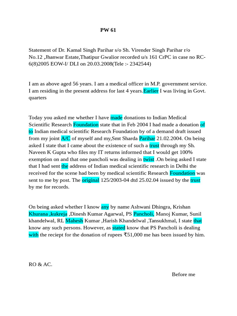 PW 61 | PDF