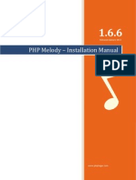 Installation Manual - PHP Melody