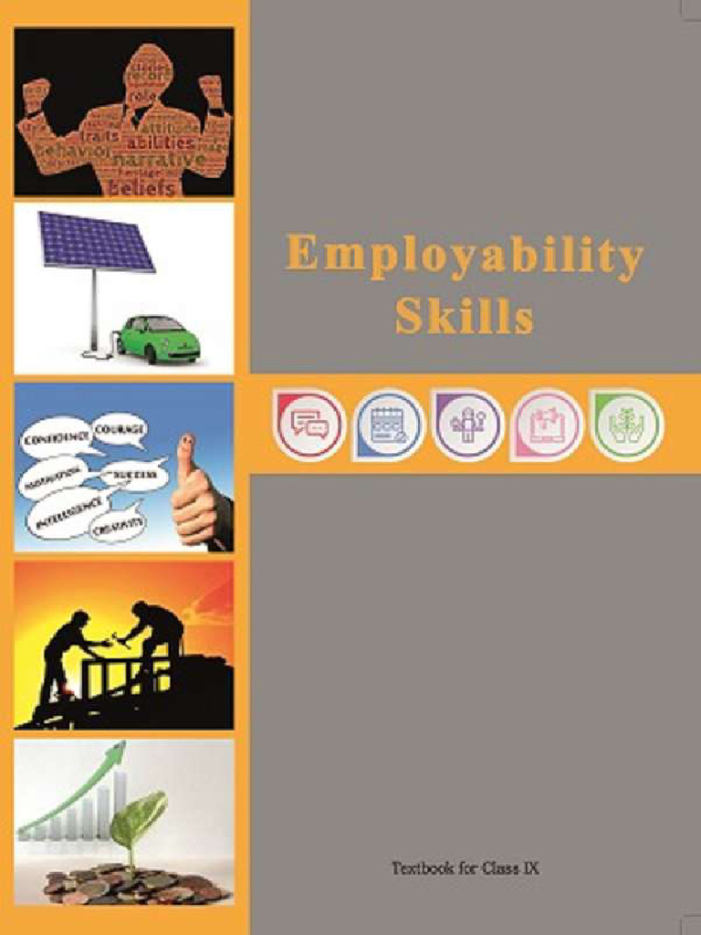 Class IX Employability Skills Textbook | PDF | Vocational Education