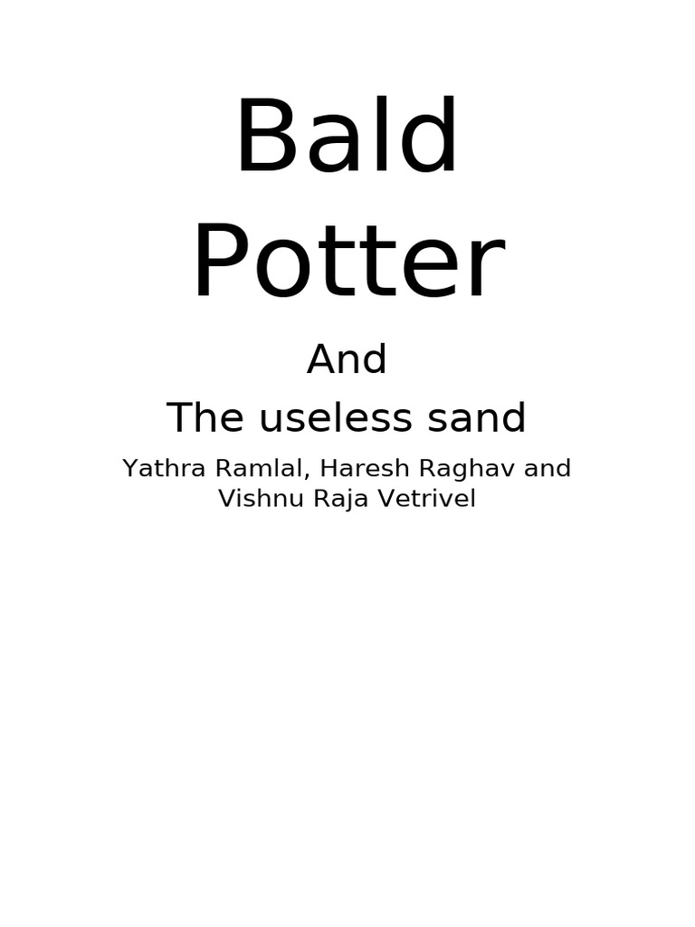 Bald Potter | PDF