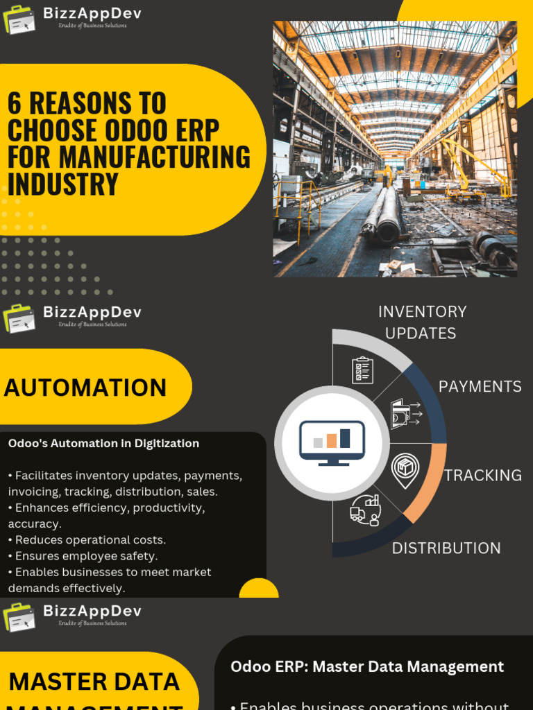 Odoo ERP Benefits for Manufacturing | PDF