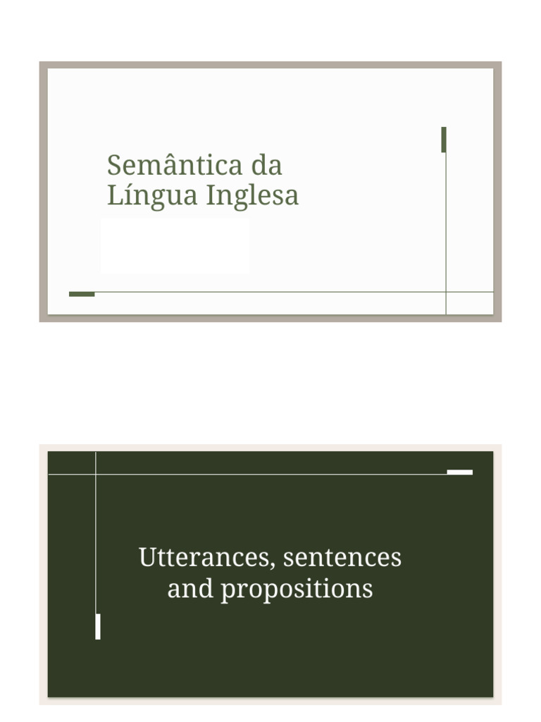Understanding Propositions in Semantics | PDF | Proposition | Language ...