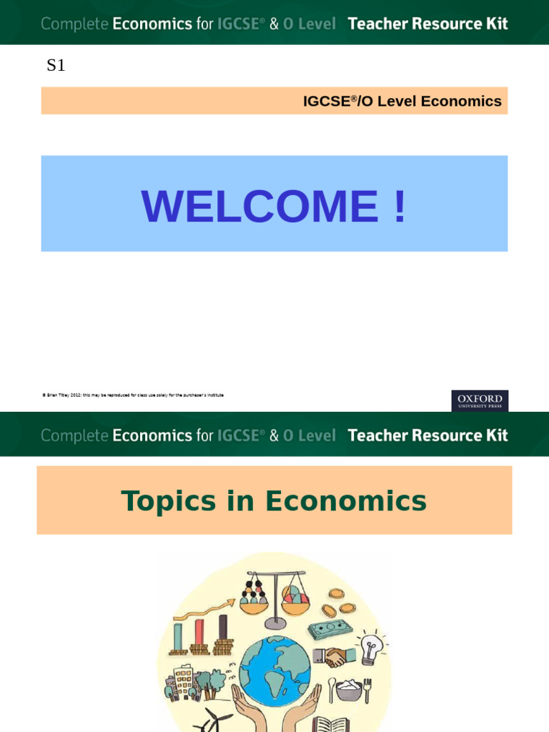 Understanding Economic Scarcity | PDF | Economies | Economics