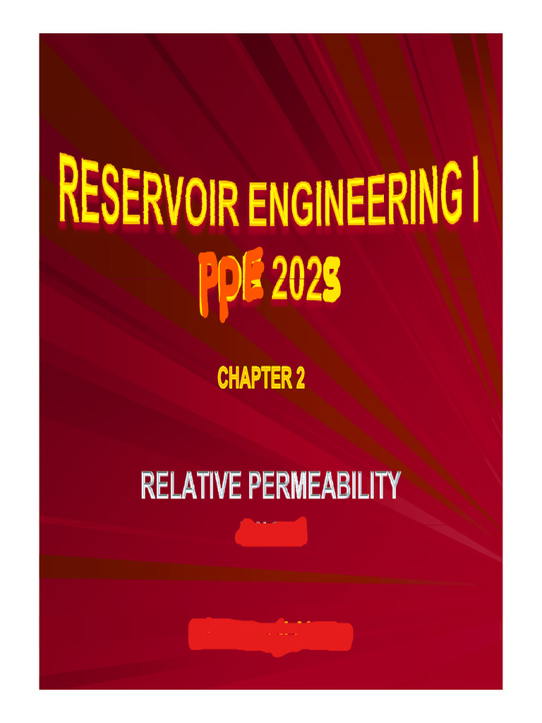 Types and Applications of Permeability | PDF | Petroleum Reservoir ...