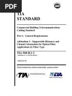 TIA-569-D Telecommunications Standards | PDF | Electrical Wiring ...