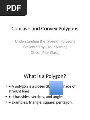 Convex Polygon Examples In Real Life