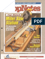 Crafts - Woodworking - Magazine - (eBook) - Shopnotes #058 - Miter Saw Station