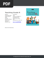 PRS101Y. Handbook For Grade R Teaching | PDF