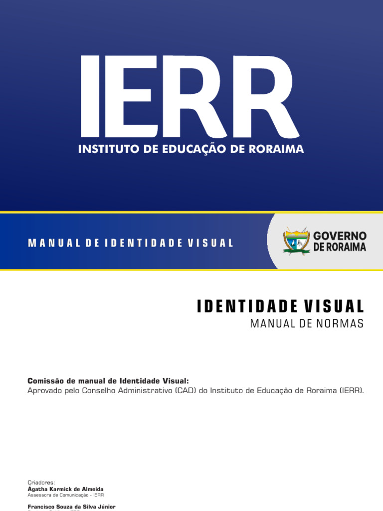 Manual de Identidade Visual IERR | PDF