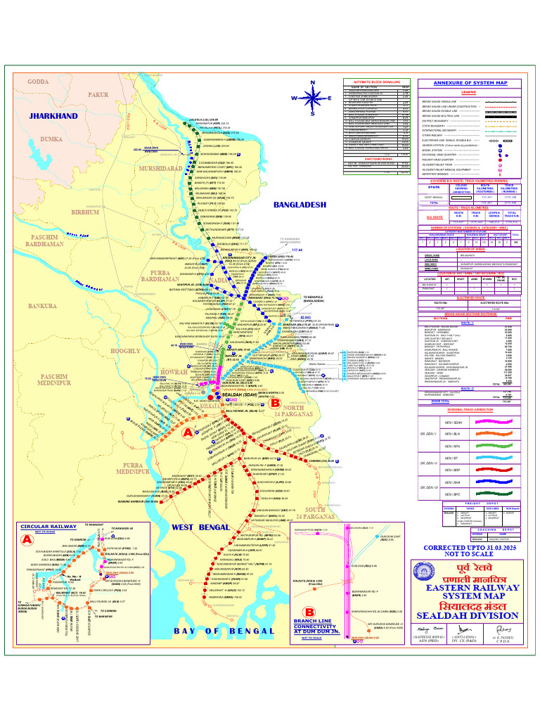 Bangladesh Railway Map 2025 Overview | PDF | Rail Transport | Chess