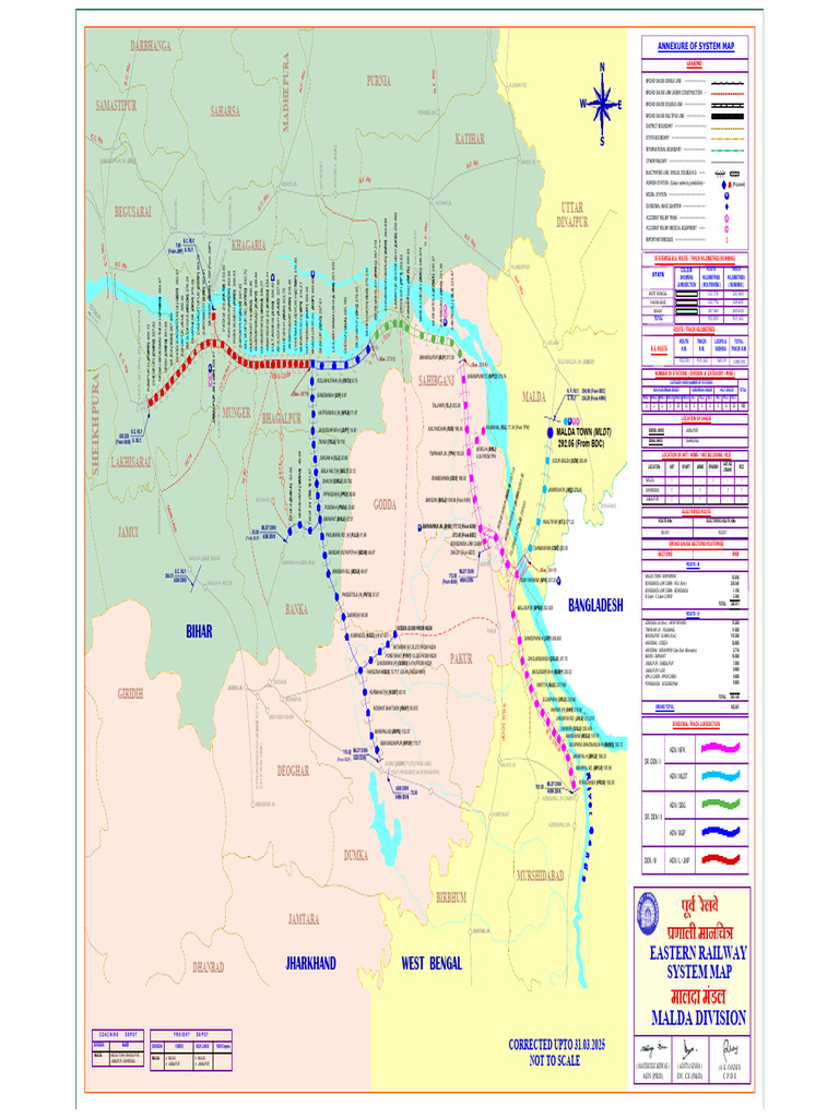 MLDT 2025 Route and Station Overview | PDF
