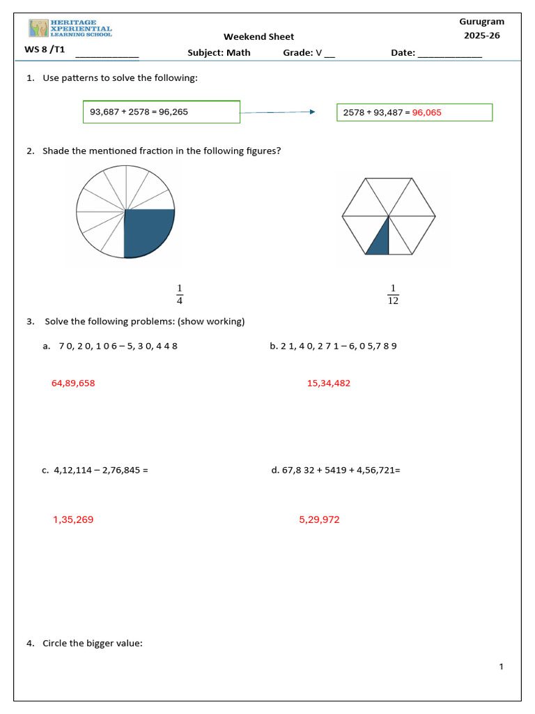 Weekend Math Worksheet for Grade 5 | PDF | Chess Openings | Chess Theory
