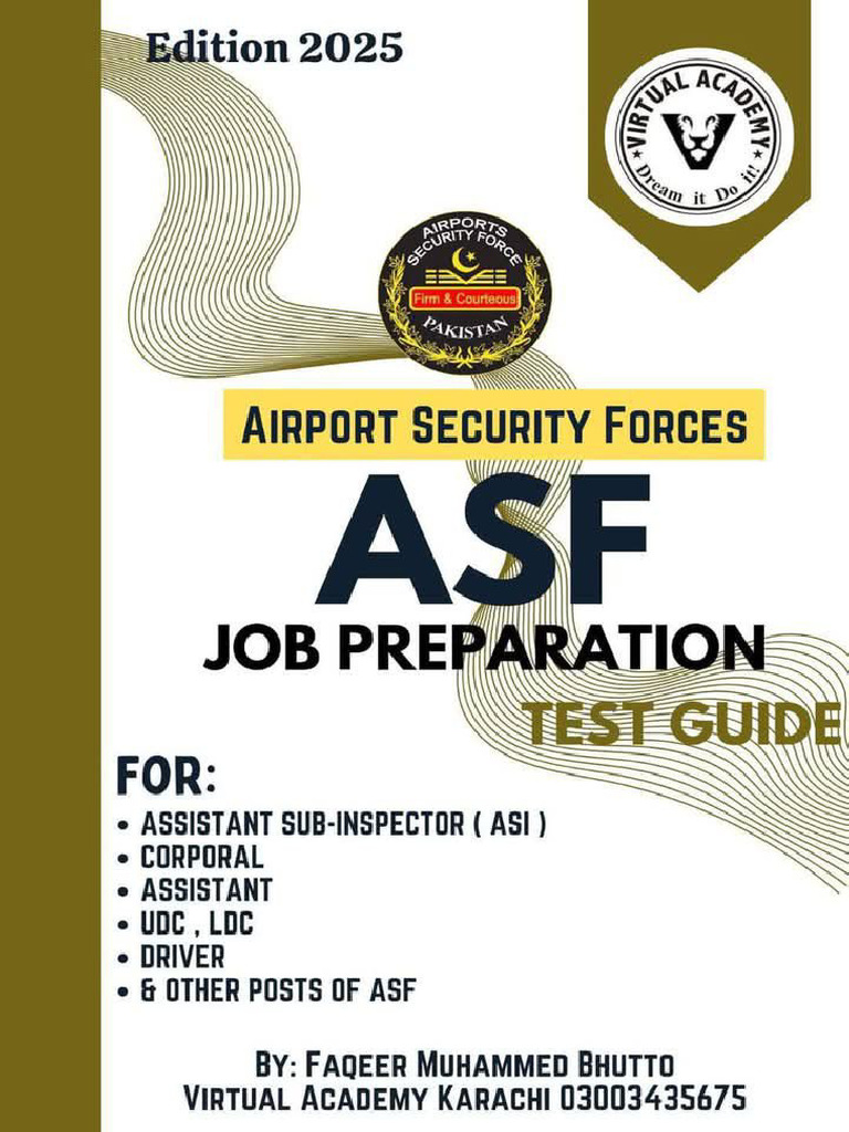 ASF Test Preparations Book | PDF