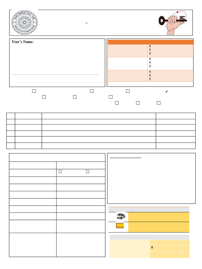 EPR/ESR Requisition Form for Users | PDF