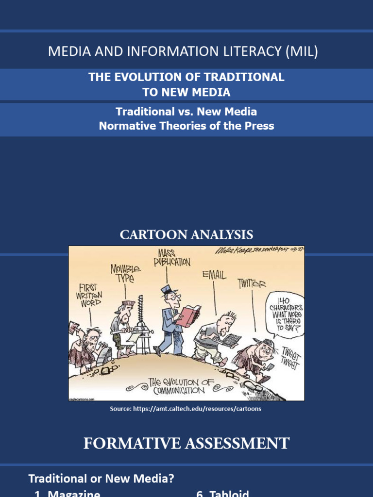 Traditional vs. New Media Analysis | PDF