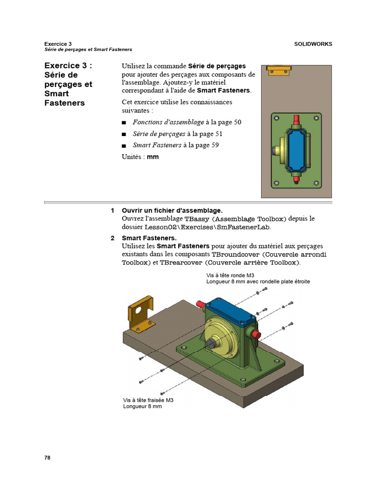 Série de Perçages et Smart Fasteners | PDF | Vis de fixation | Outils