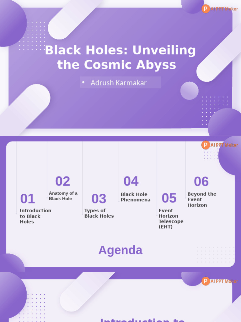 Exploring Black Holes and Their Mysteries | PDF | Black Hole | General ...