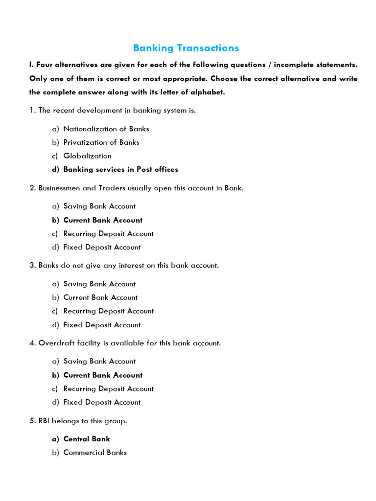 Suggested Bank Account for Marriage Savings | PDF | Banks | Transaction ...