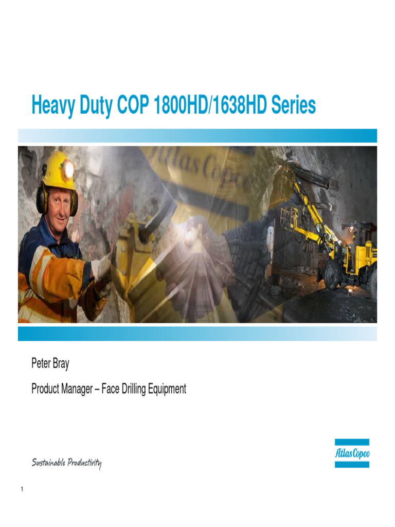 Heavy Duty COP 1800HD/1638HD Overview | PDF | Drill | Mechanical ...