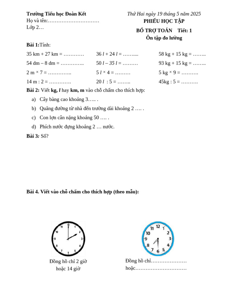 PBT tuần 35 | PDF