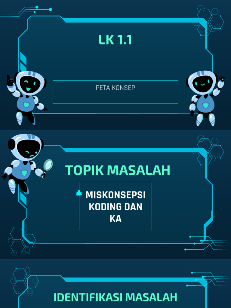 Peta Konsep Koding dan AI untuk Siswa | PDF