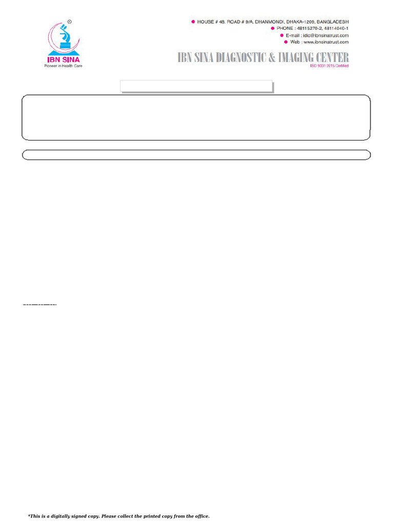 Immunology Report: Id No | PDF