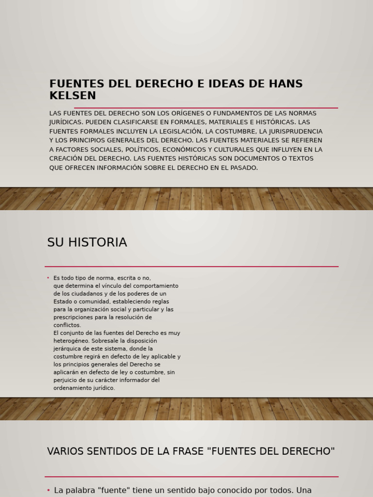 Fuentes del Derecho según Kelsen | PDF