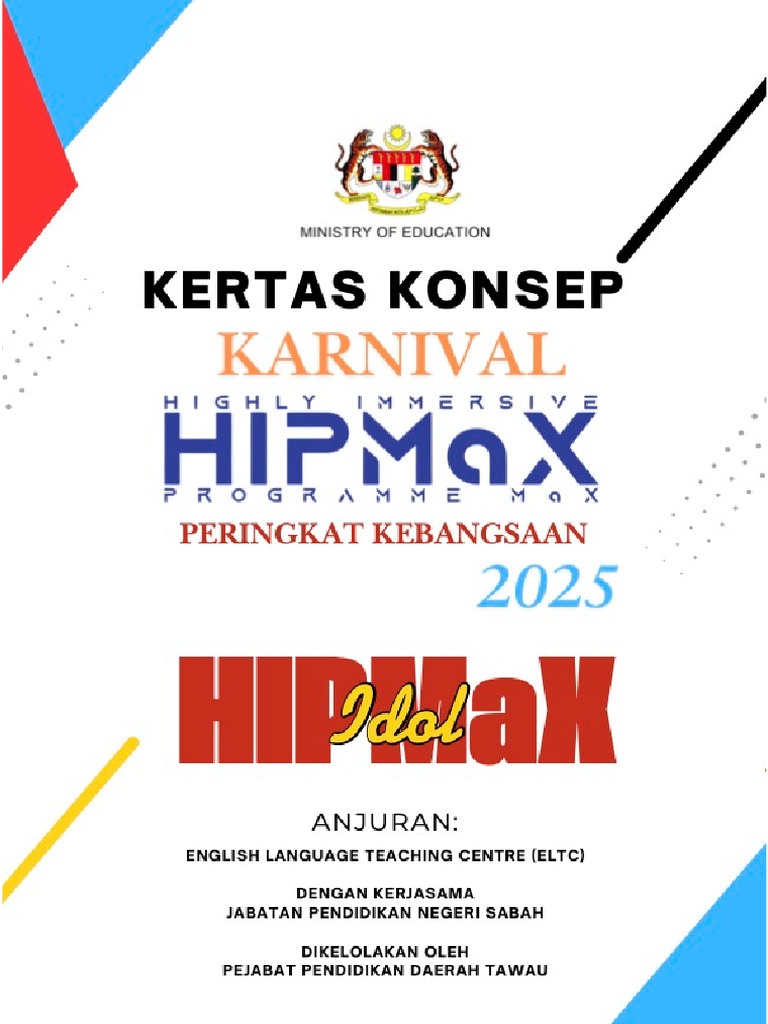 Hip Idol Competition 2025 Concept Paper | PDF