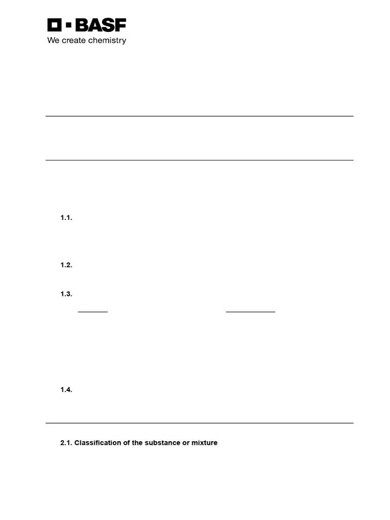 Salcare SC 95 Safety Data Sheet | PDF | Dangerous Goods | Toxicity