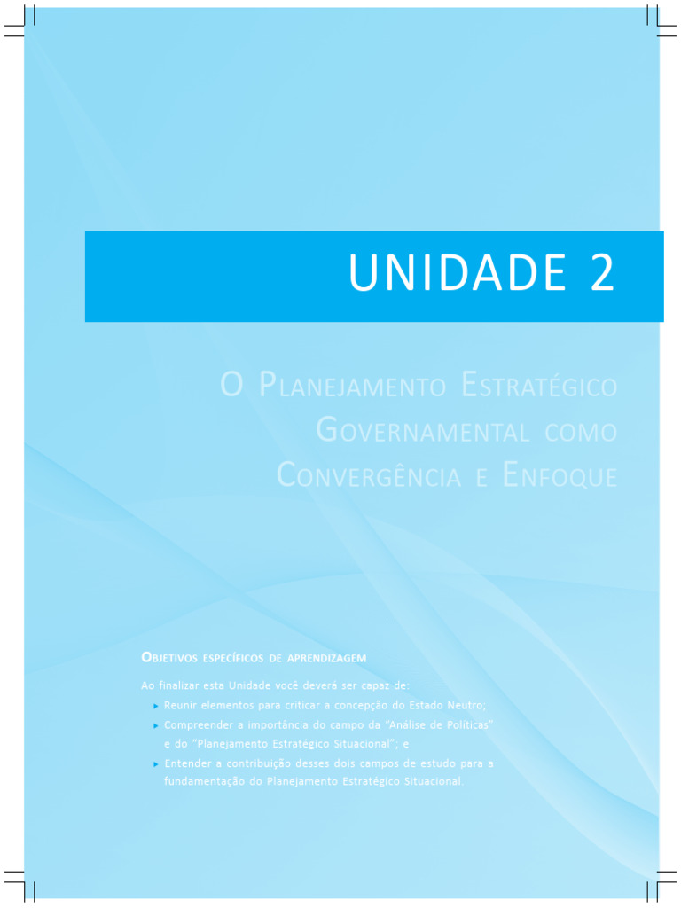 Planejamento Estratégico Governamental | PDF | Estado | Planejamento ...