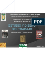 ESTUDIO Y DISEÑO DEL TRABAJO