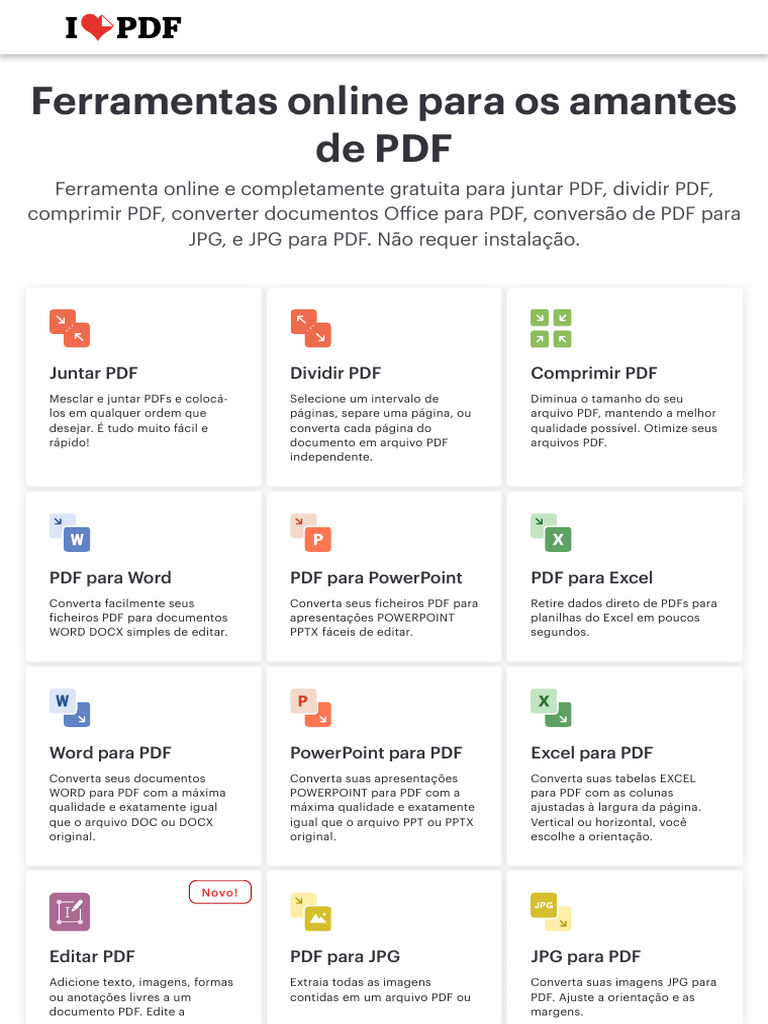 FERRAMENTAS ONLINE PARA OS AMANTES DE PDF visual data 5