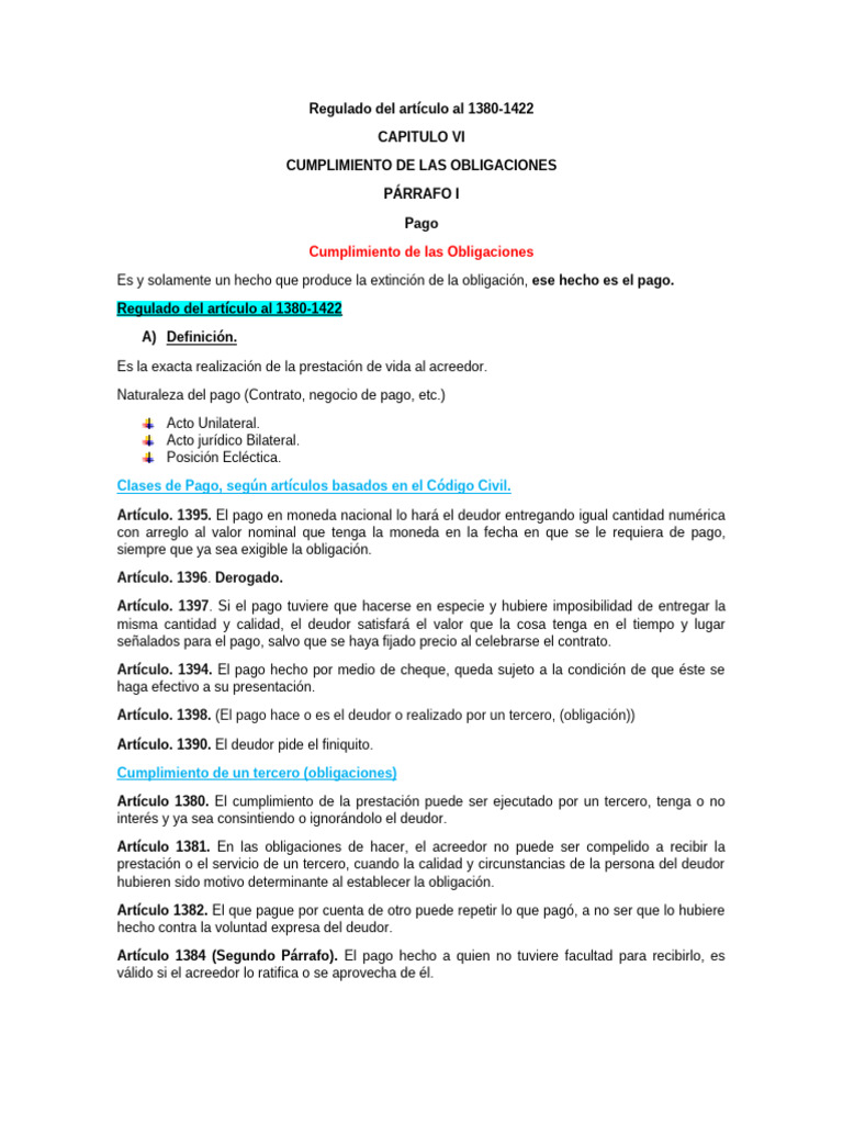 Cumplimiento de Las Obligaciones 19 09 2024 | PDF | Pagos | Dinero