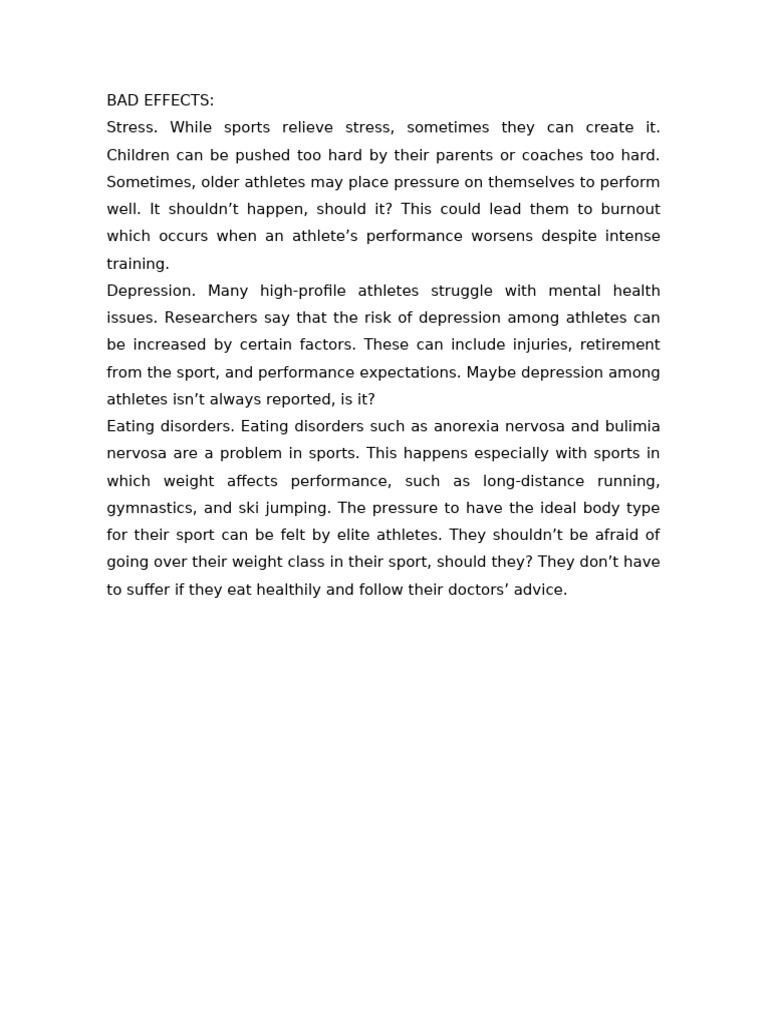 Bad Effects | PDF