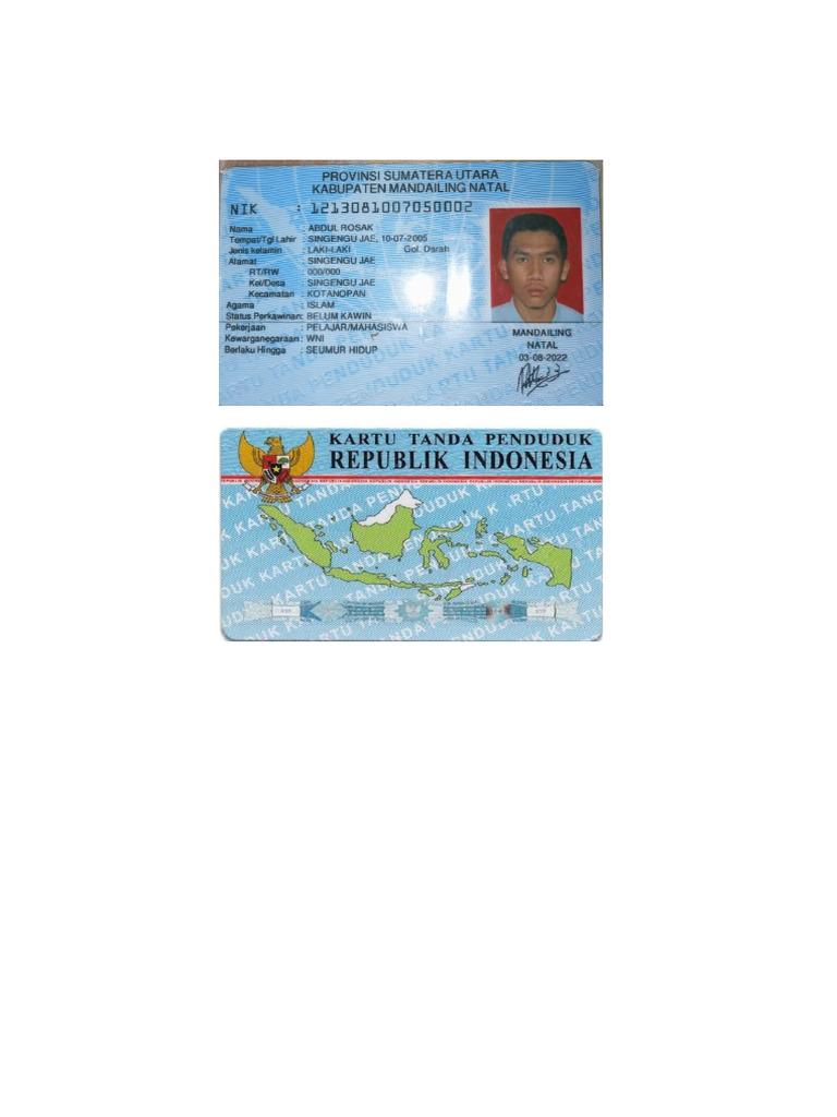 Belakang KTP | PDF